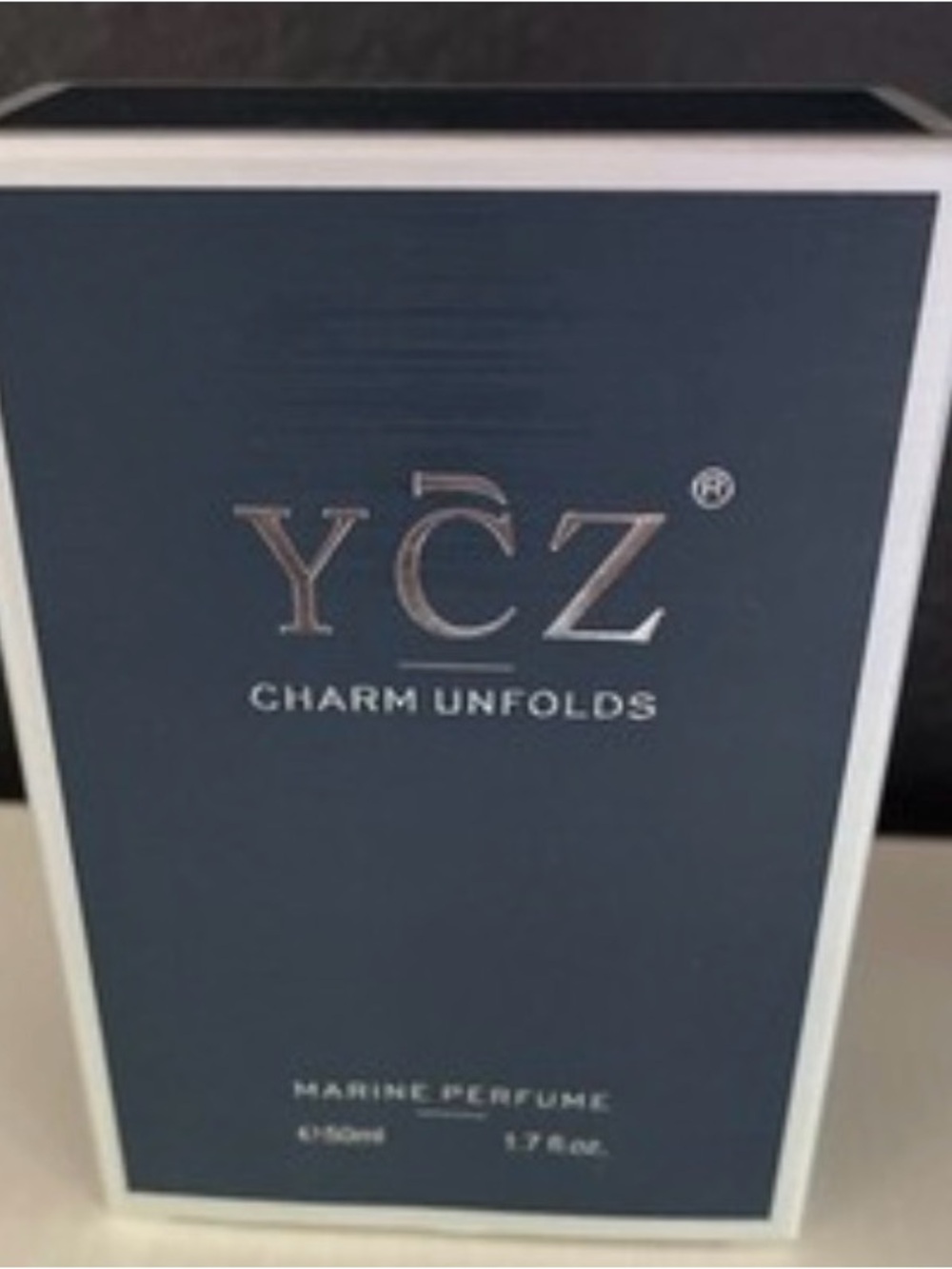 Charm Unfolds Marine Perfume for Men - Navy Blue